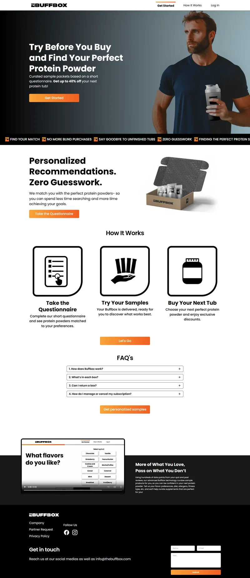 TheBuffBox.com - Custom SaaS subscription platform built by PaloozaLabs